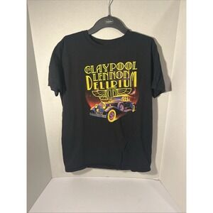 Les Claypool Lennon Delirium New Years 2020 Concert T-Shirt Ladies M Primus